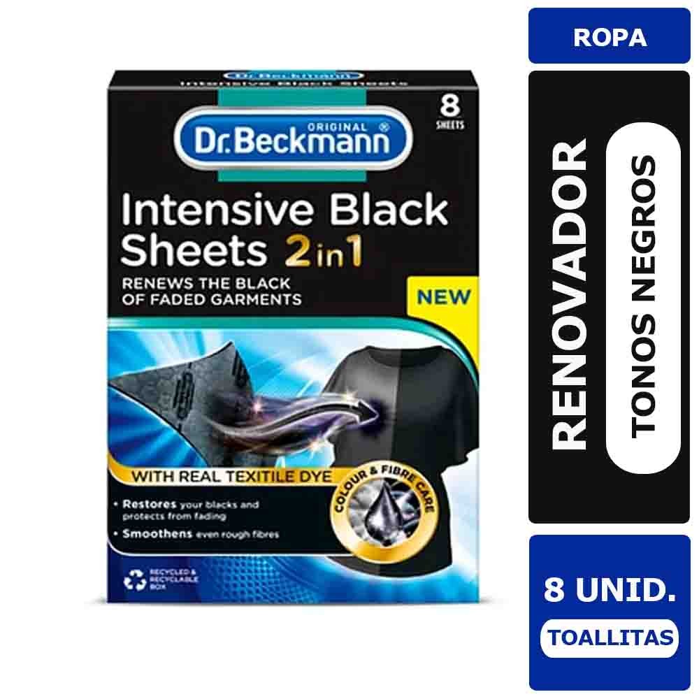 Negros Intensos en Toallitas 8 Unid. Dr. Beckmann