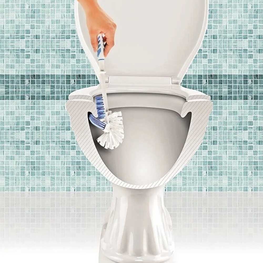 Cepillo para baño con base 3 en 1