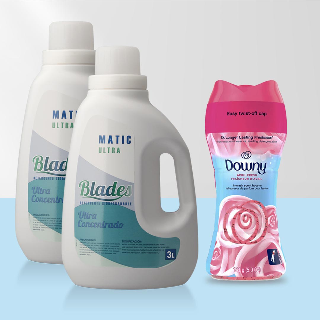 Detergente Ultra 6 Lts. + Perlas Aromatizantes Downy April Fresh 141 Grs