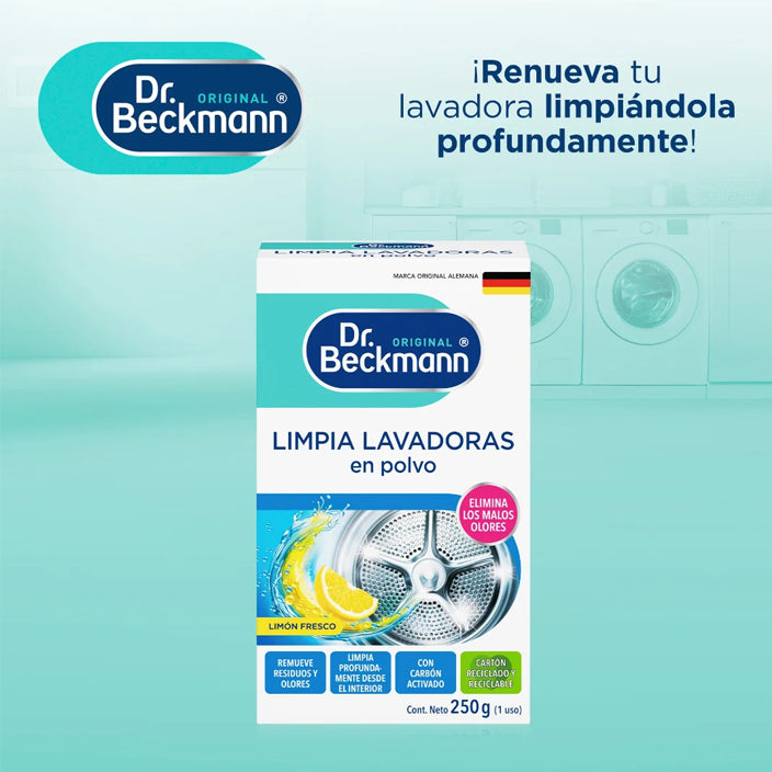Limpia Lavadoras Dr. Beckmann Polvo 250 g