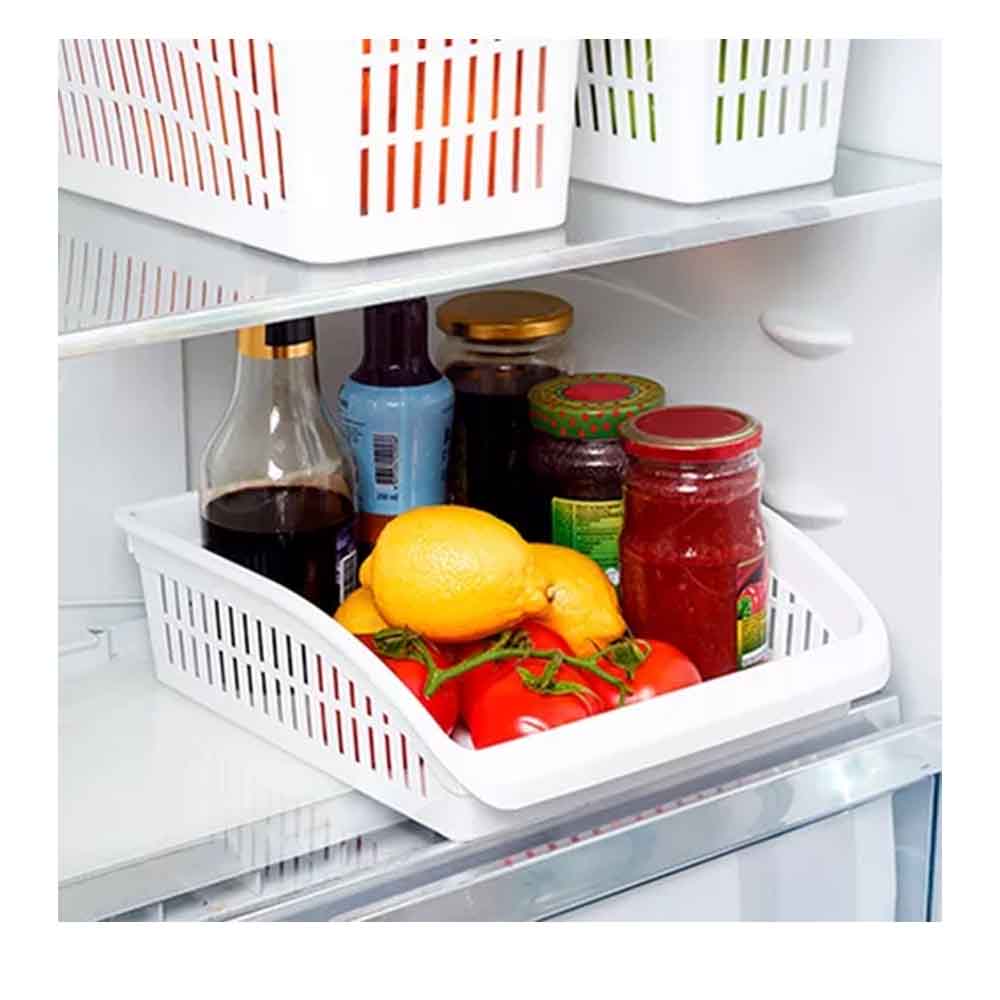 Canasta Organizadora Para Refrigerador Cuadrada Gondol