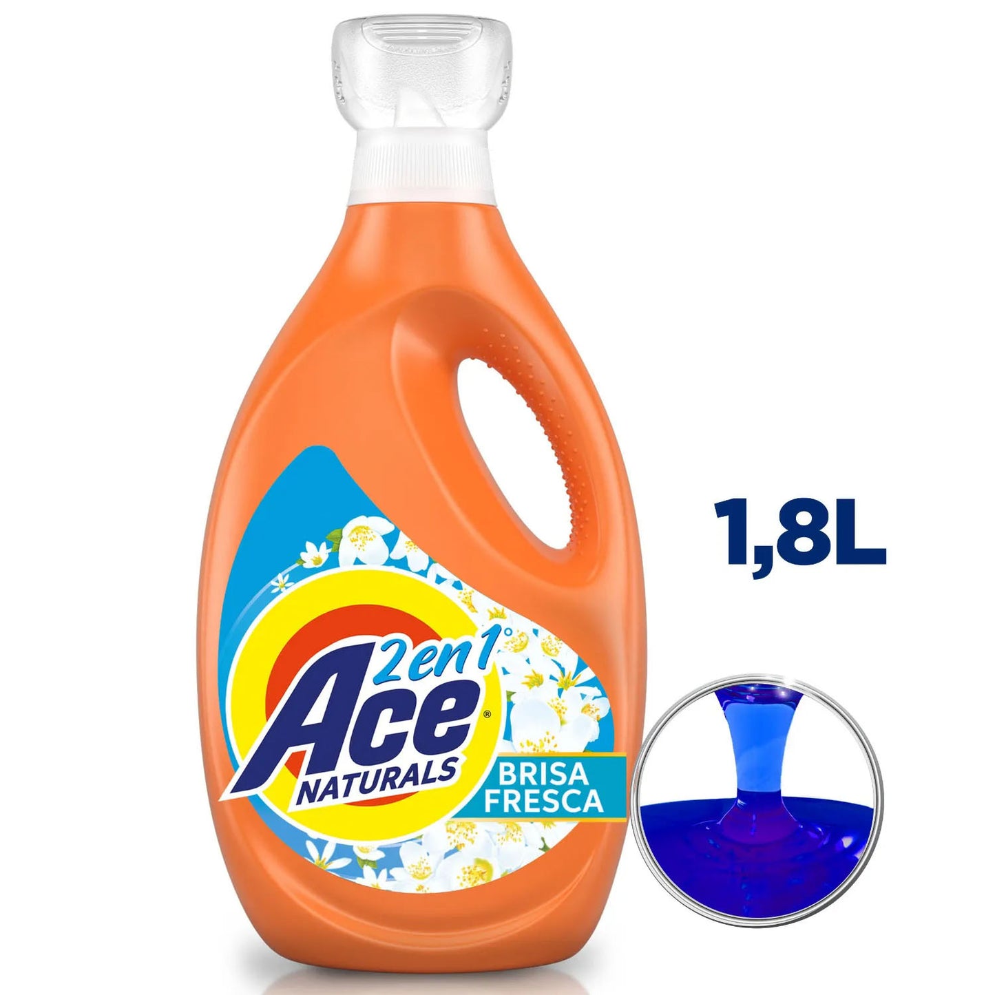 Detergente liquido Ace brisa fresca 1.8 LTS