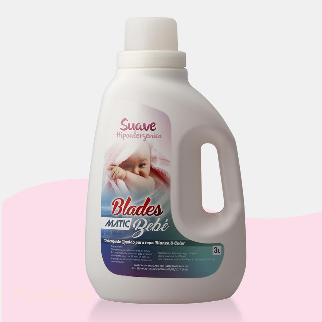Detergente Hipoalergenico 3 Lts. Blades