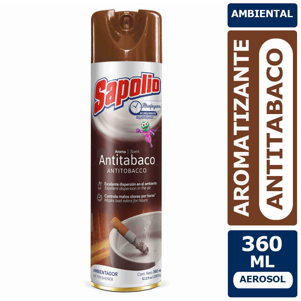 Ambientador Antitabaco Sapolio 360 ml