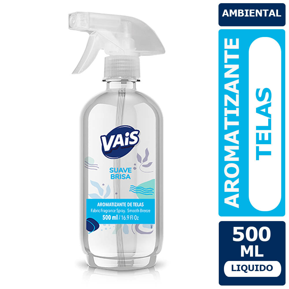 Aromatizante de telas suave brisa 500 ml Vais