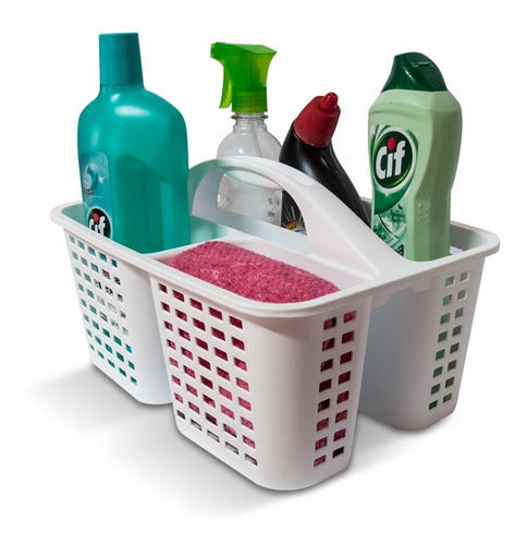 Canasto Organizador de Productos de Limpieza
