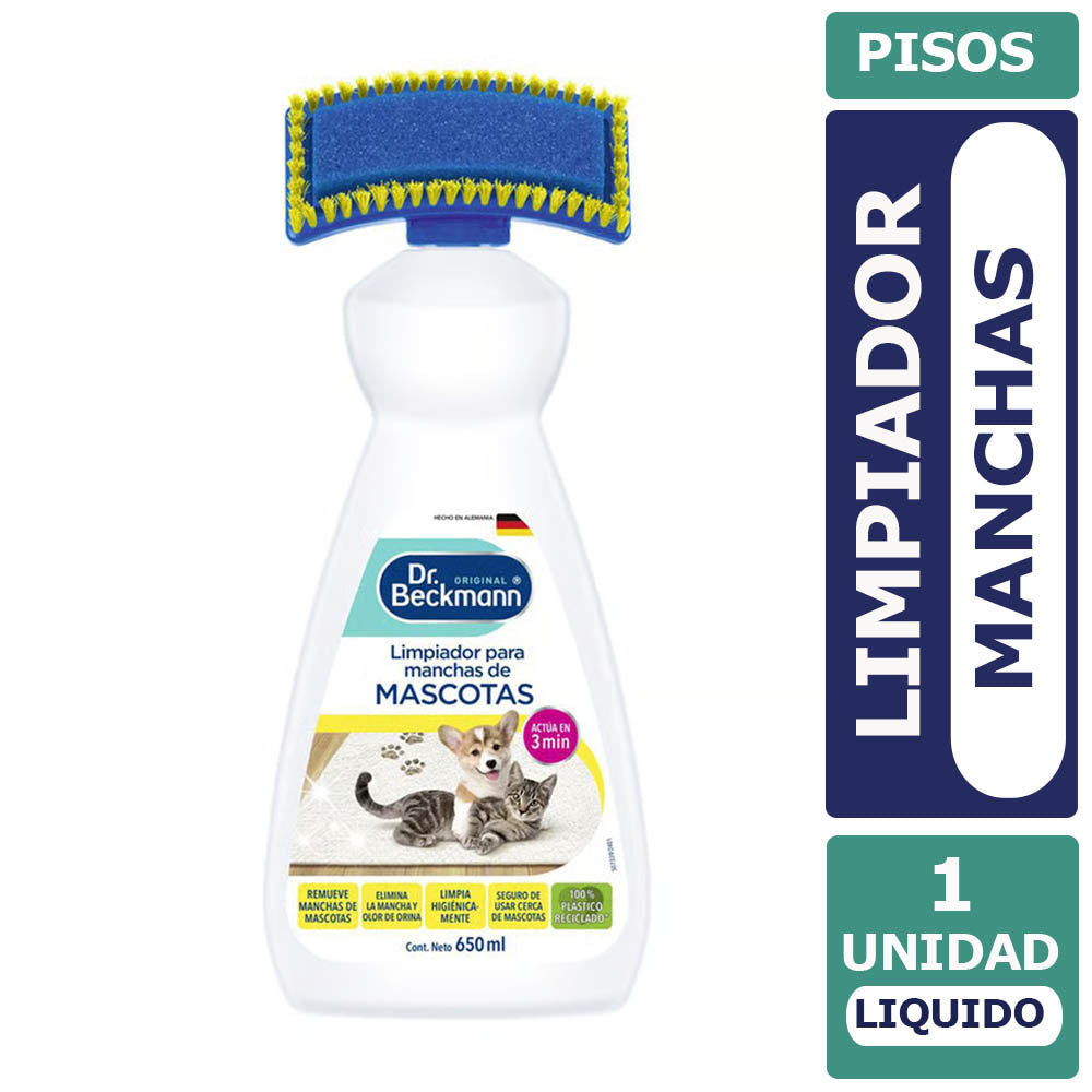 Limpiador Quitamanchas De Mascotas 650ml Dr. Beckmann