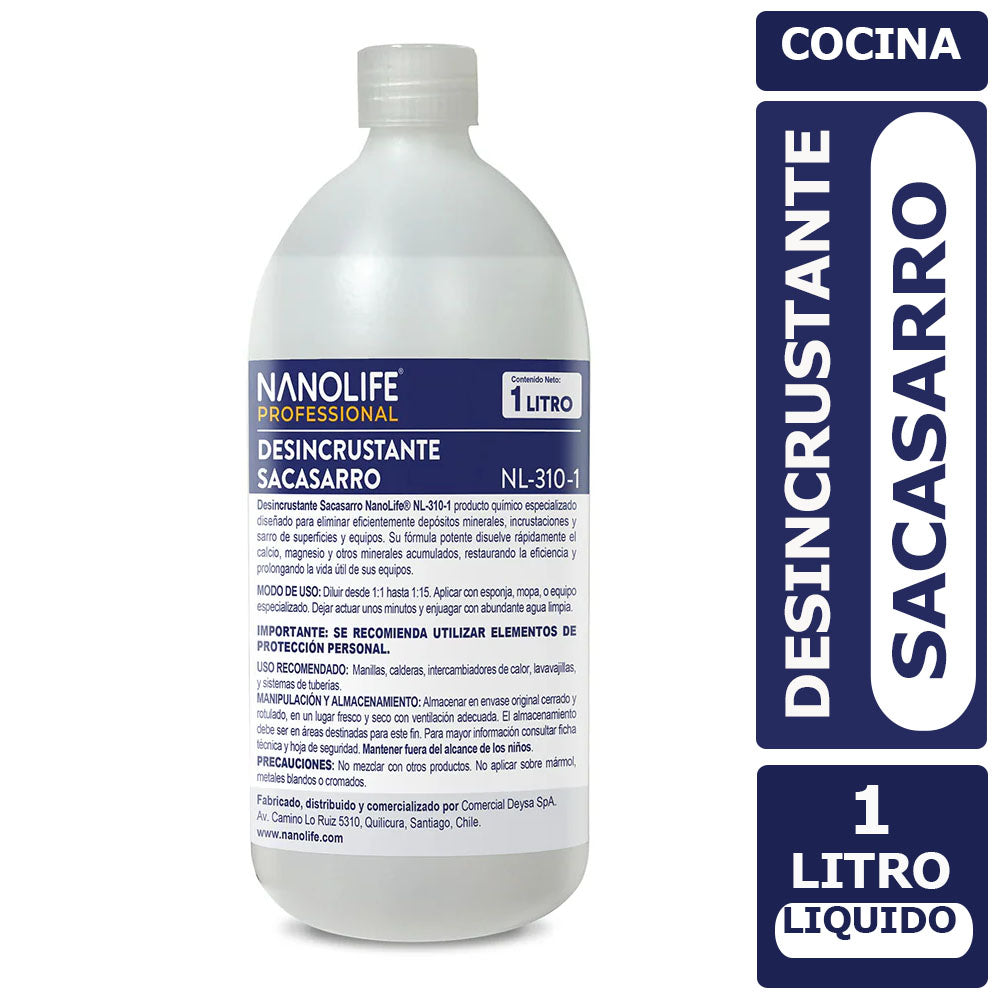Desincrustante Sacasarro 1 Litro Nanolife