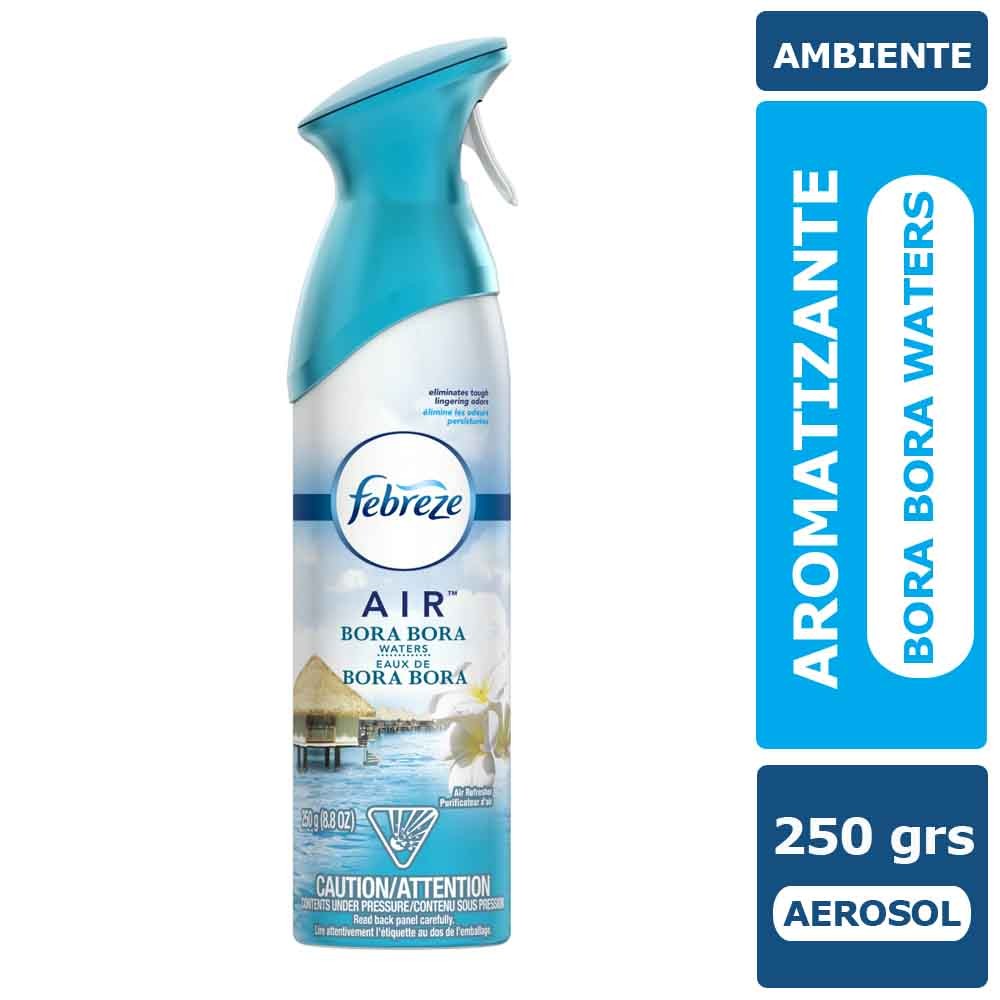 Febreze Eliminador de Olores Bora Bora Waters 250 ml.