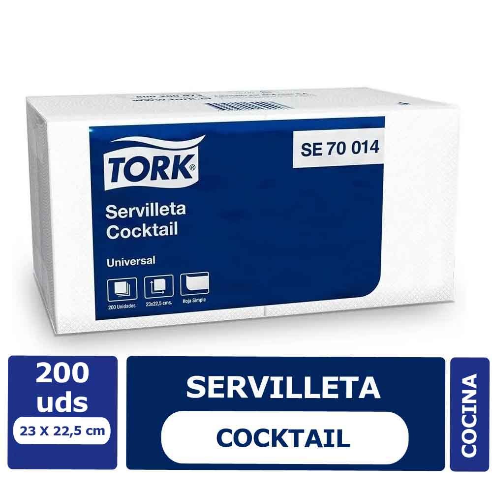 Servilleta Cocktail 200 Unidades Tork