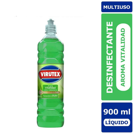 Limpiador Multi-Espacio Desinfectante Vitalidad 900ml Virutex