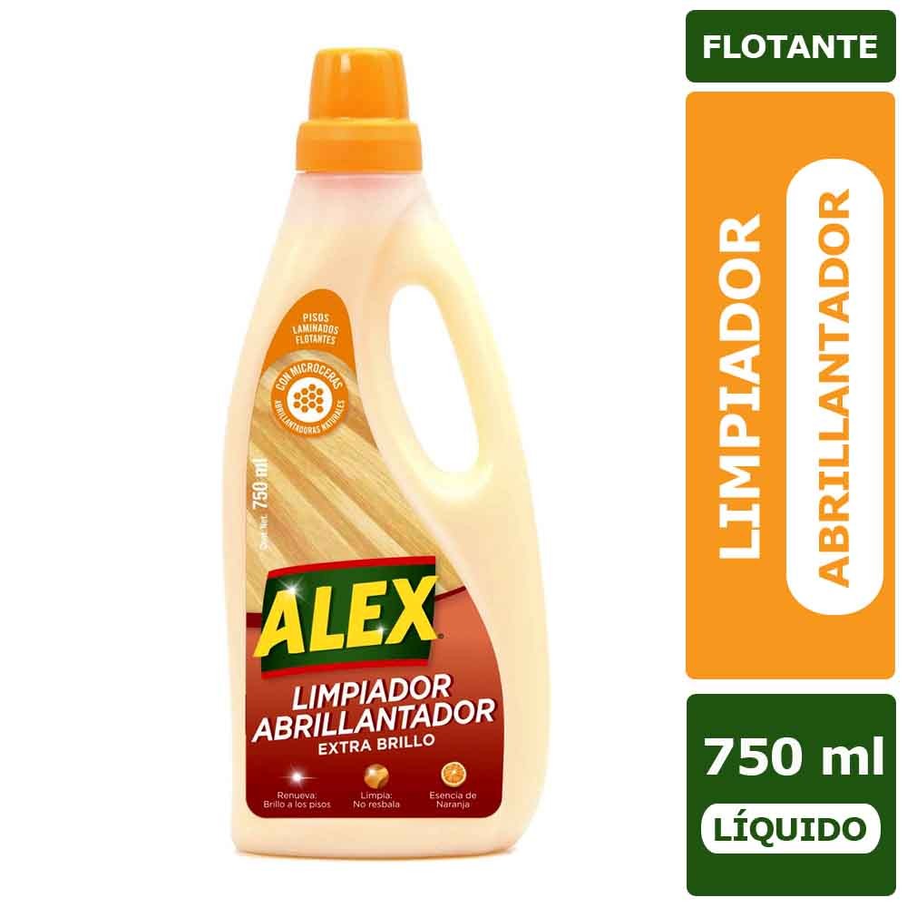Limpiador Abrillantador Pisos Flotante 750ml Alex