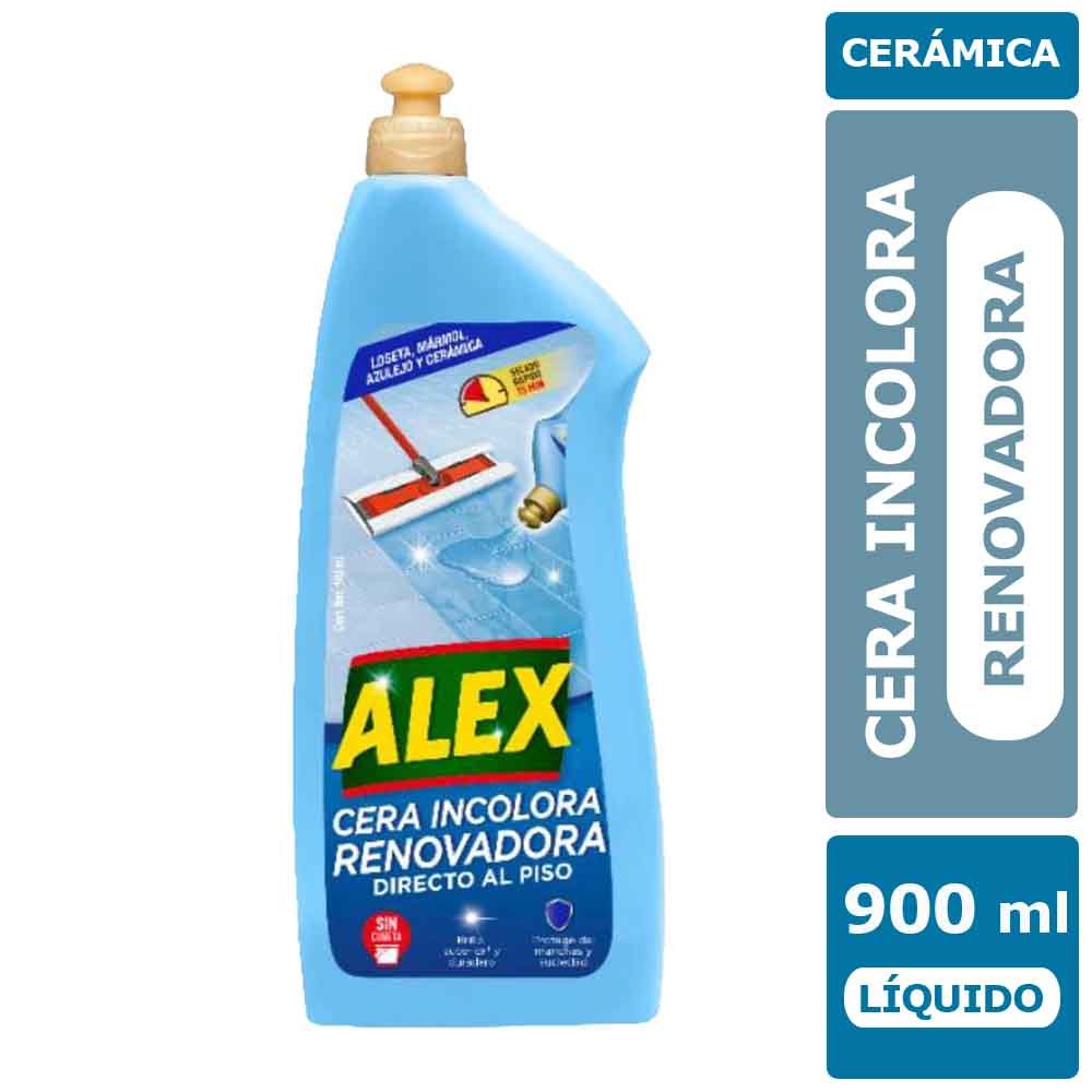 Cera para Pisos Fríos Directo al Piso 900 ml Alex