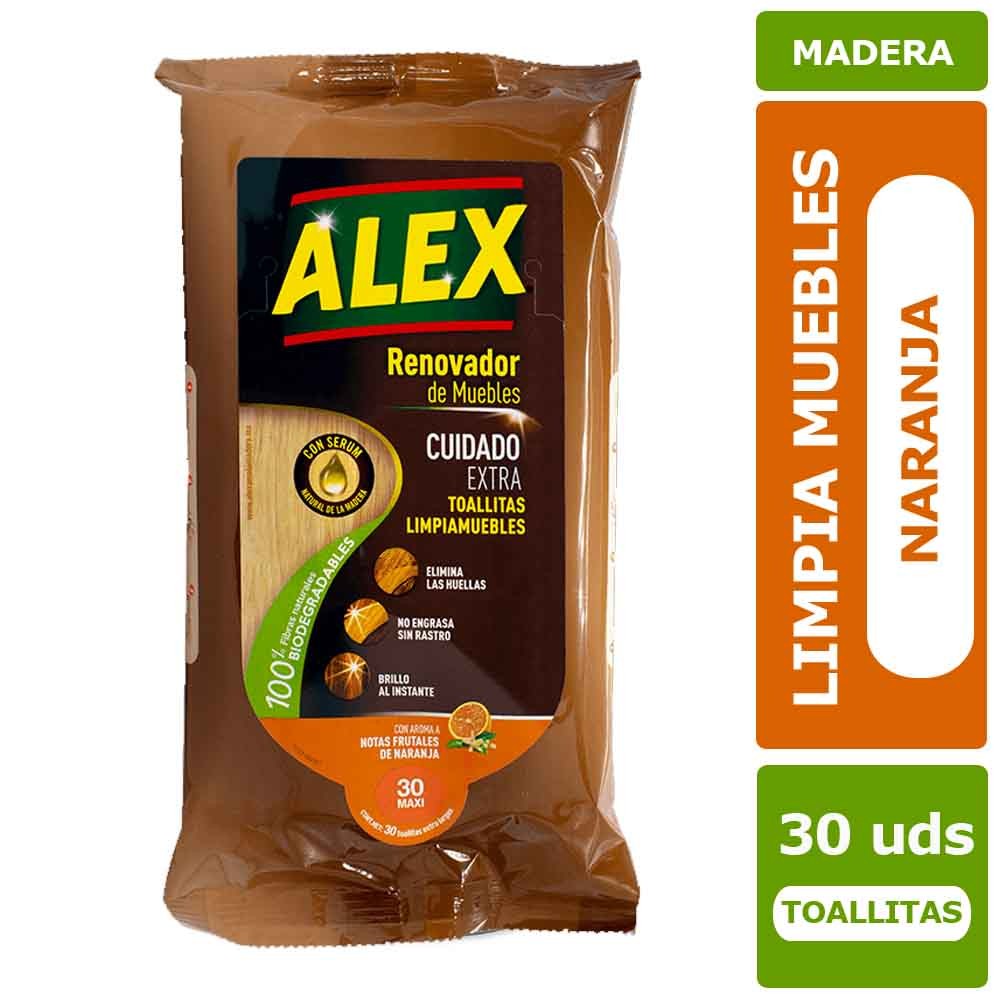Toallitas renovadoras de muebles 30 Unid. Alex