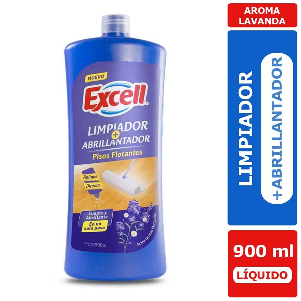 Limpiador + Abrillantador/ Pisos Flotantes Excell 900cc
