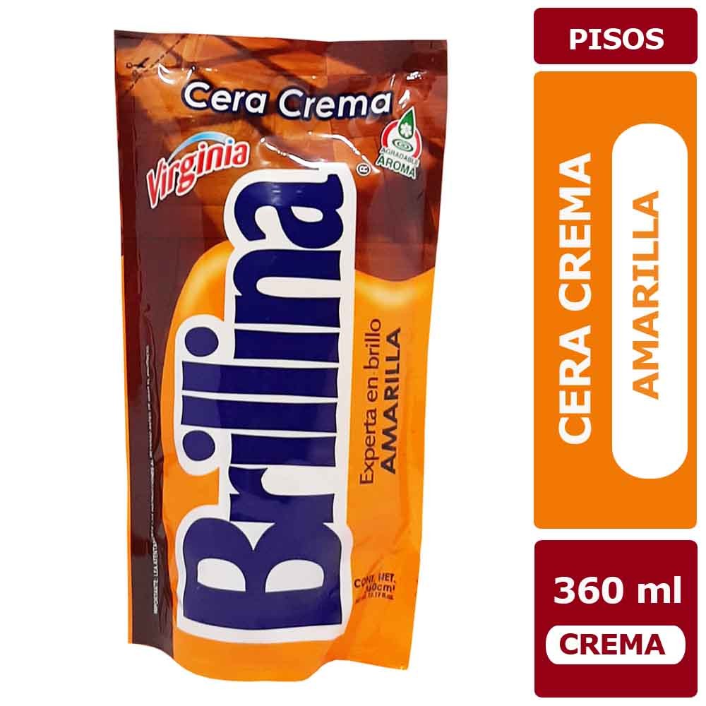 Cera Crema Brillina Amarilla 480 cm.