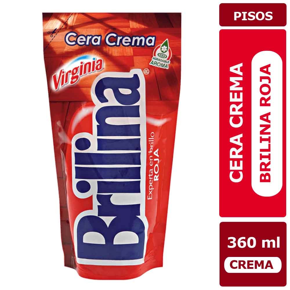 Cera Crema Brillina Roja 360 cm.