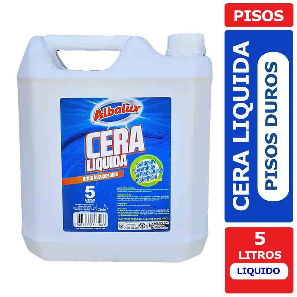 Cera liquida incolora 5 Lts. Albalux