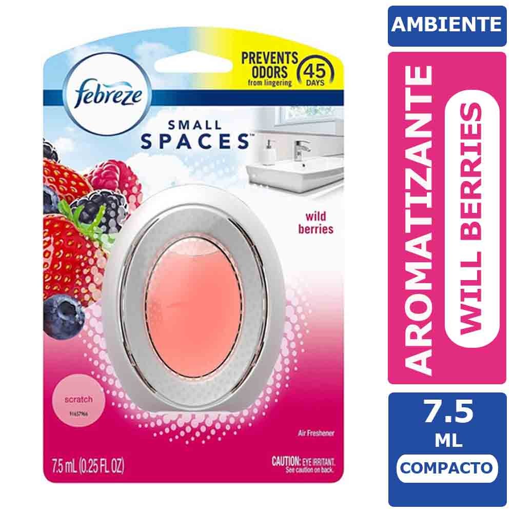 Aromatizante Ambiental Espacios Pequeños Febreze Wild Berries 7.5 ml