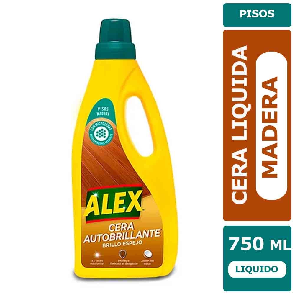 Cera Autobrillante Madera - Brillo Espejo 750ml Alex