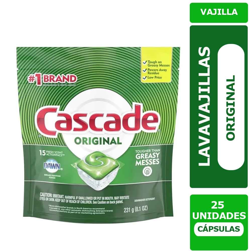 Lavavajilla Pods Fresh Cascade Original 25 unid.