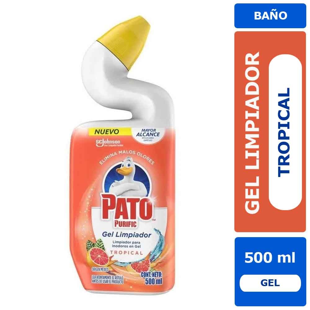 Pato Purific Gel Limpia Inodoros 500 ml tropical