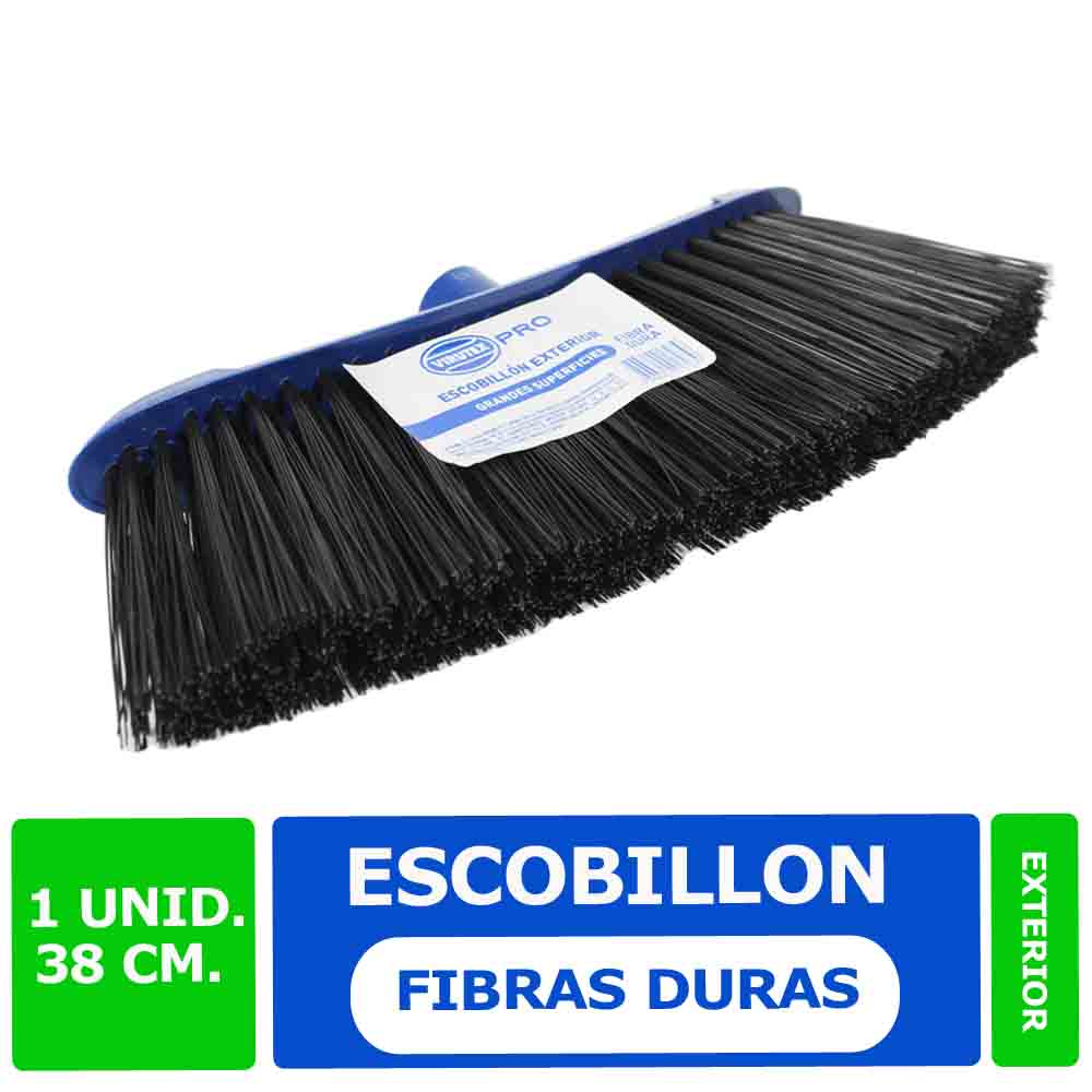 Escobillón Fibras Duras exterior Virutex 38 cm