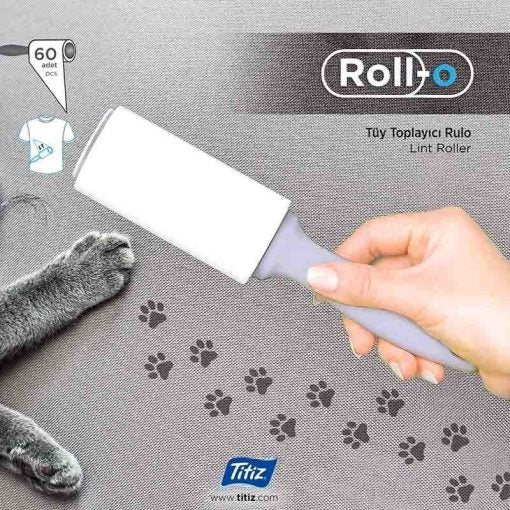 Quita Pelusas 3 Rollos Adhesivo 60 Hojas c/u Titiz