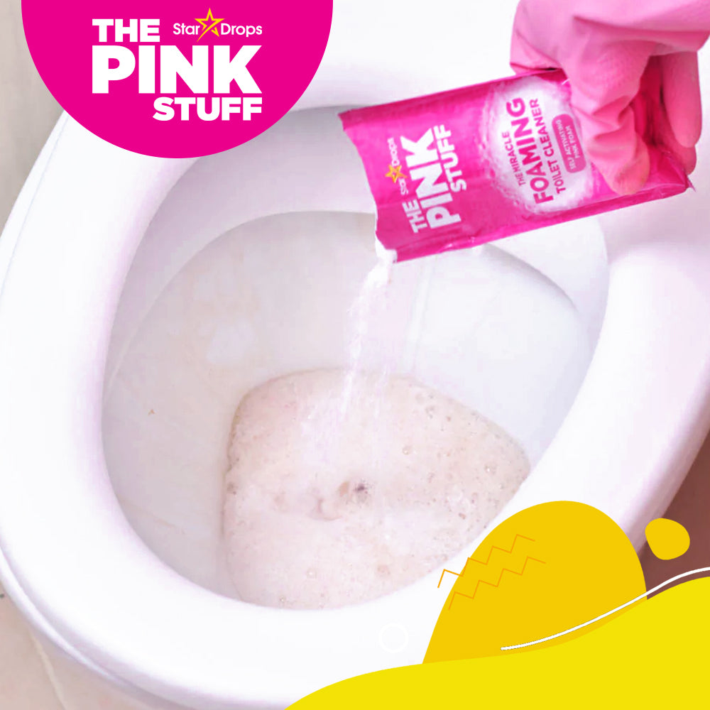 Limpiador Inodoro The Pink Stuff Espuma Activa 3 Unid