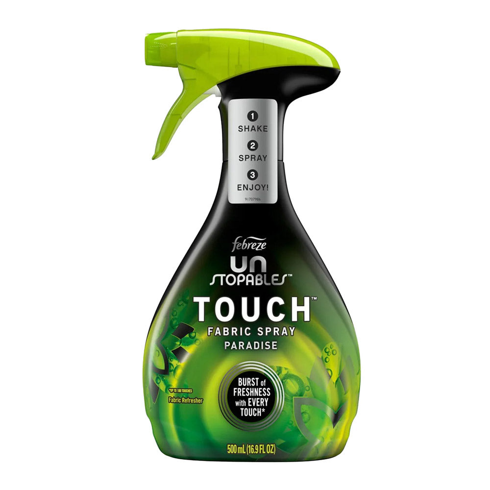 Aromatizante Telas Unstopables Febreze Touch Paradise 500 ml