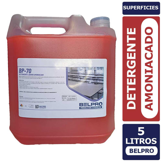 Detergente Liquido Amoniacado BP-70 Belpro