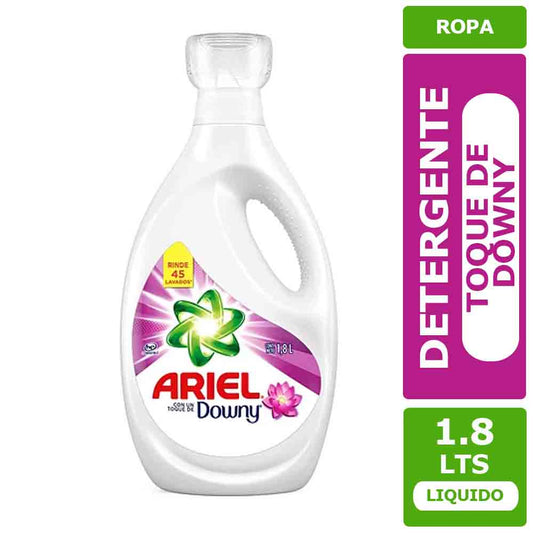 Detergente Ariel Concentrado + Toque Downy  1 x 1,8 Lts.