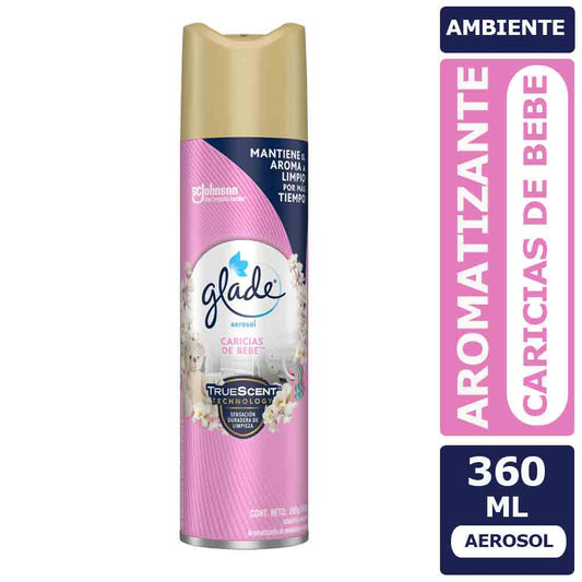 Desodorante Ambienta Glade Caricias de Bebe, 360 ml