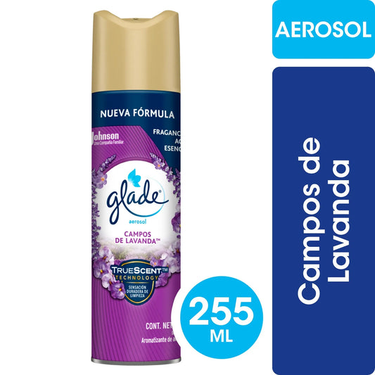 Desodorante Ambiental Glade Campo de Lavanda, 255 ml