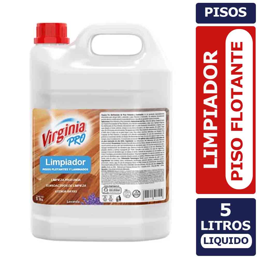 Limpiador Pisos Flotante y Vitrificado 5 Lts Virginia