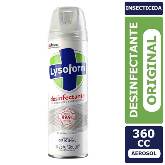 Desinfectante de ambiente 360 cc Lysoform