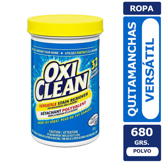Quitamanchas en Polvo Versátil OxiClean 680 grs