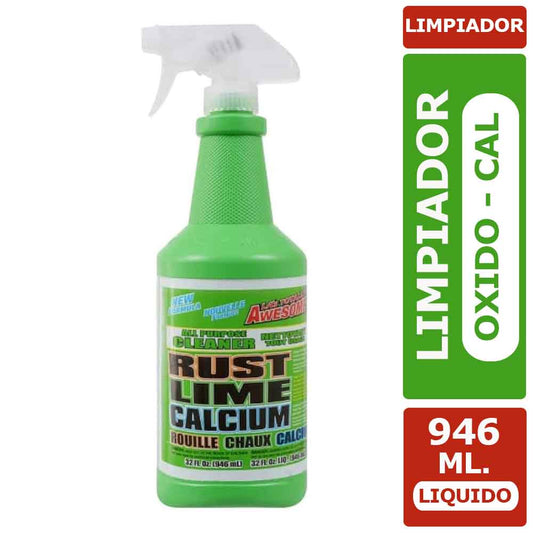 Limpiador multiuso limpia las manchas de óxido, cal y calcio 946 ml