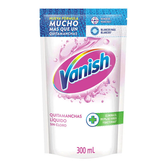 Quitamanchas Líquido Ropa Blanca Recarga Vanish 300 ml
