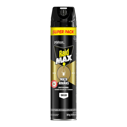 Insecticida Max Mata Arañas  Raid 450 cc