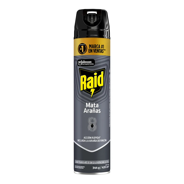 Insecticida Max Mata Arañas  Raid 450 cc