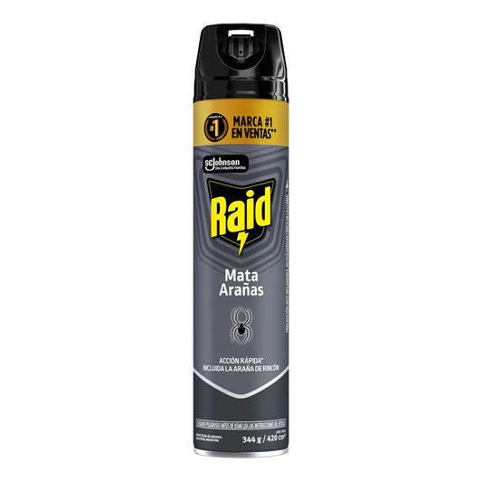 Insecticida Max Mata Arañas  Raid 450 cc