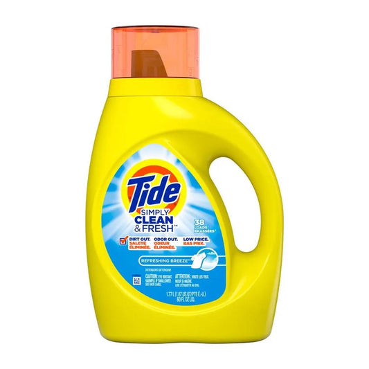 Detergente Tide Simply Clean & Fresh 1,77 Lt.
