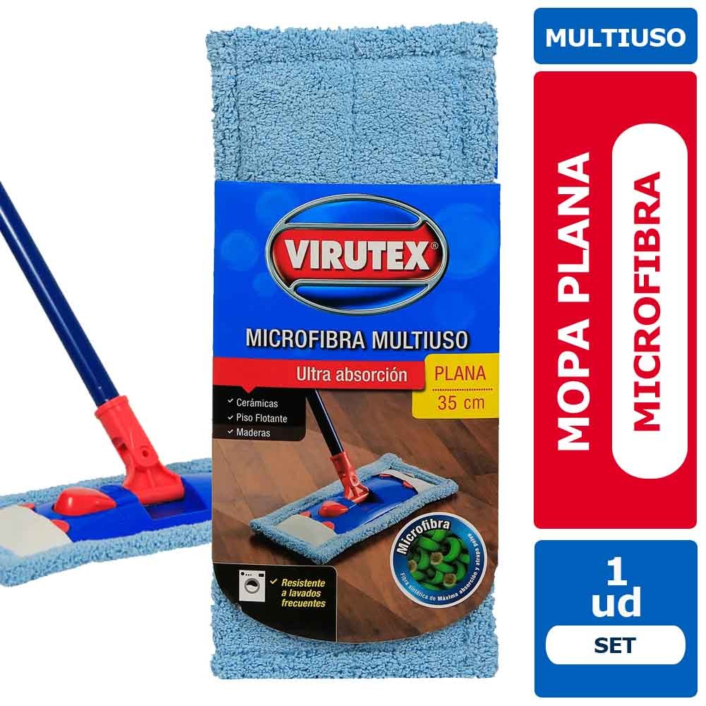 Mopa Plana Microfibra Virutex Set