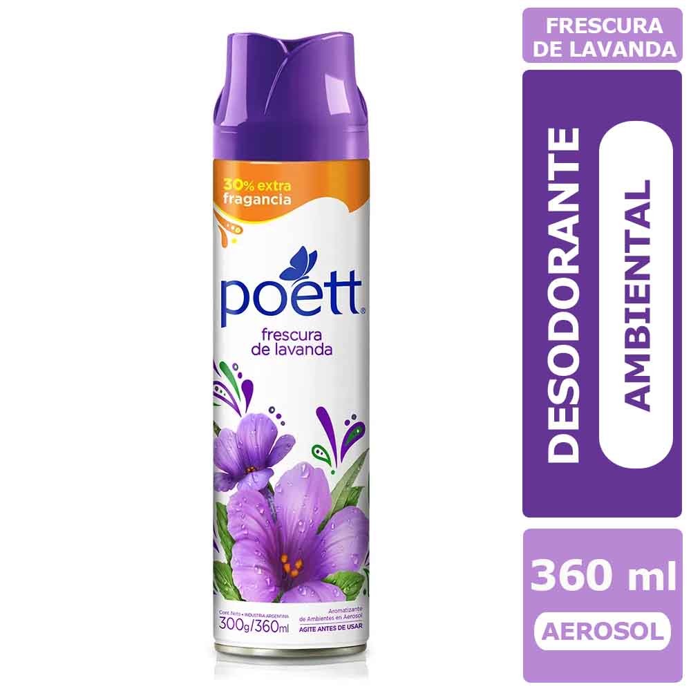 Desodorante Ambiental Lavanda Poett 360ml