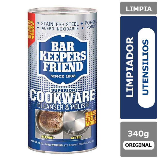 Limpiador y Pulidor Utensilios Cocina BKF Cookware Polvo 340 g