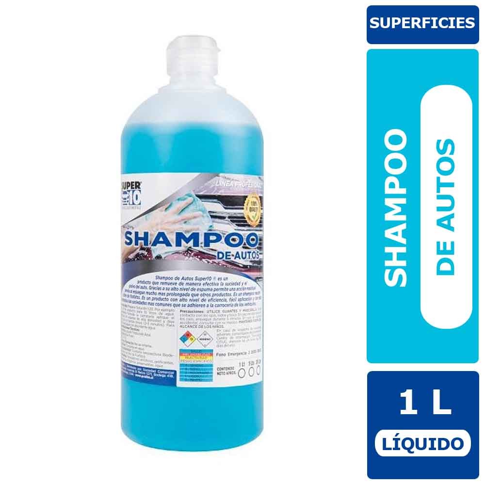 Shampoo de Autos Super10 1Litro