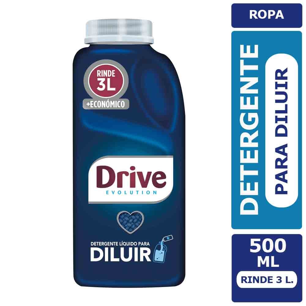 Detergente Líquido Drive Para Diluir 500 ml Rinde 3 L