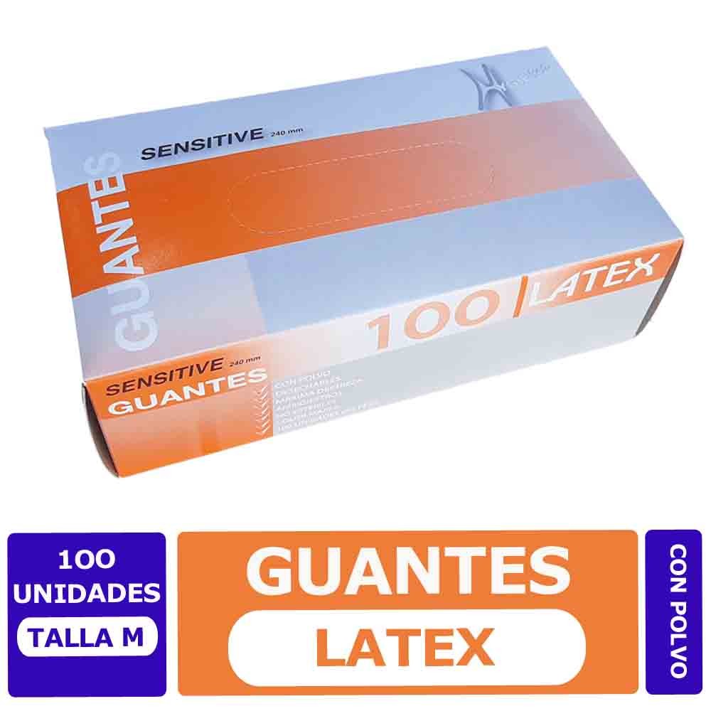 Guantes Latex caja 100 Unid. Talla M y L
