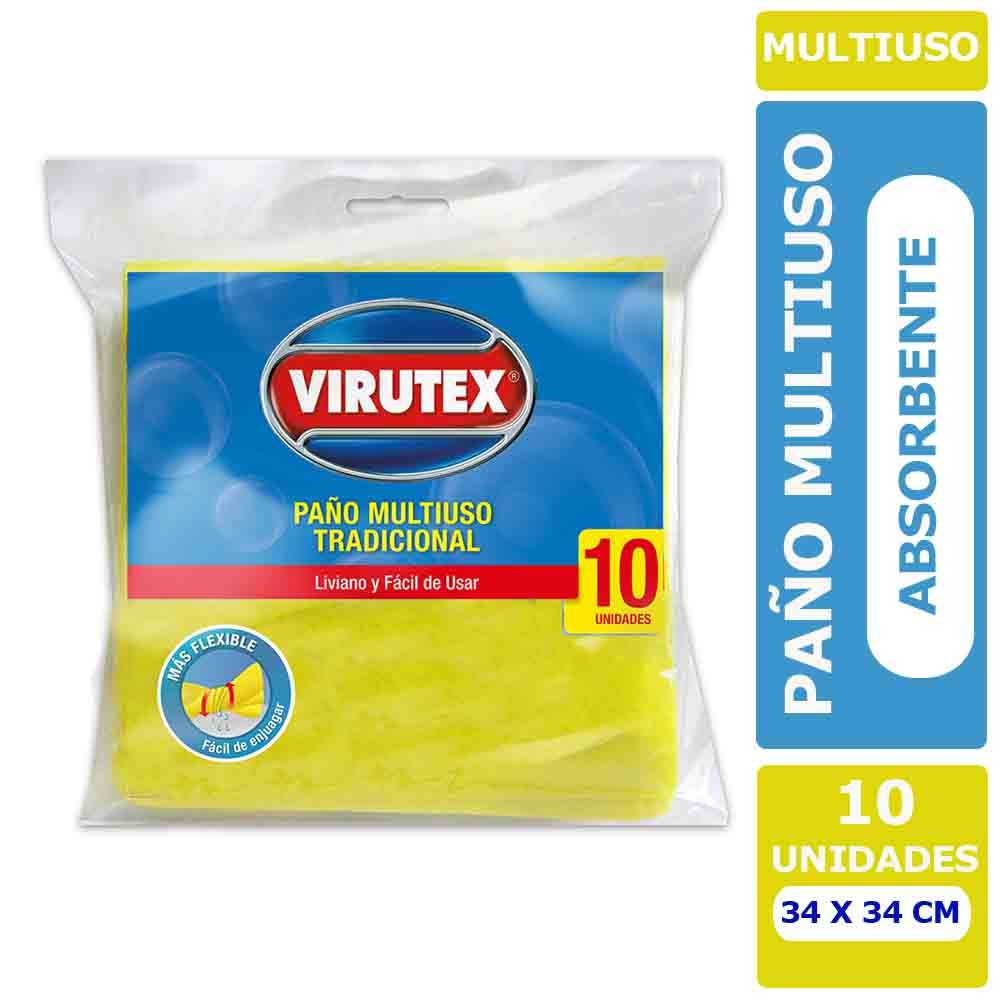 Paño Multiuso Tradicional Virutex x 10 Unid.